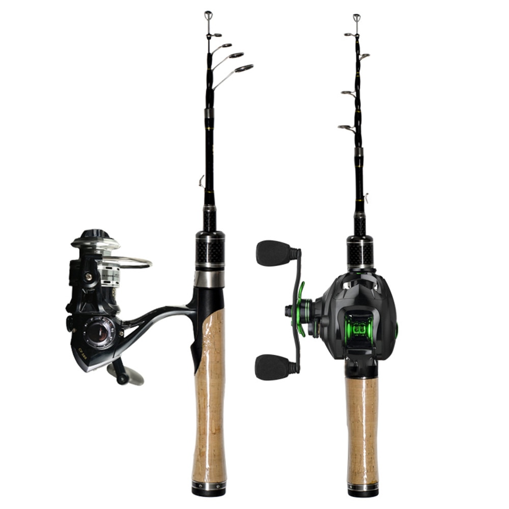 Fishing Rods Telescopic Carbon 1.25m 1.5m  1-5g  Lure..